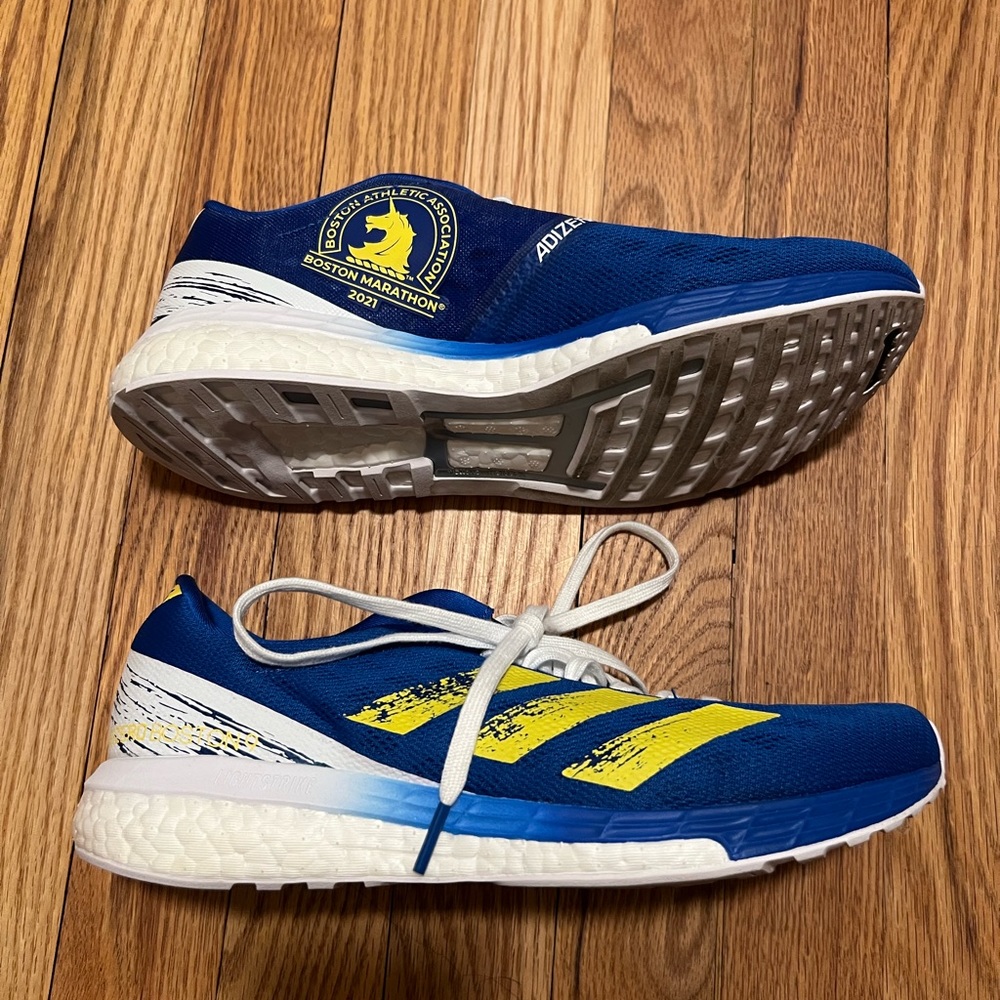 2021 Adidas Men’s Adizero Boston 9 Sneakers